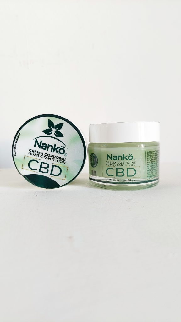 Crema corporal con CBD