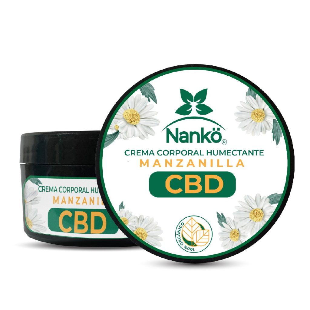 Crema con CBD y Manzanilla